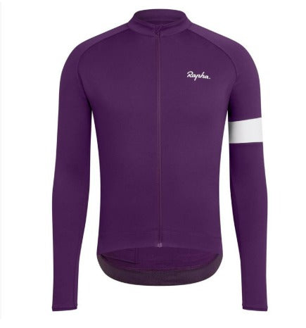 Rapha koszulka kolarska unisex | długi rękaw z polarową podszewką