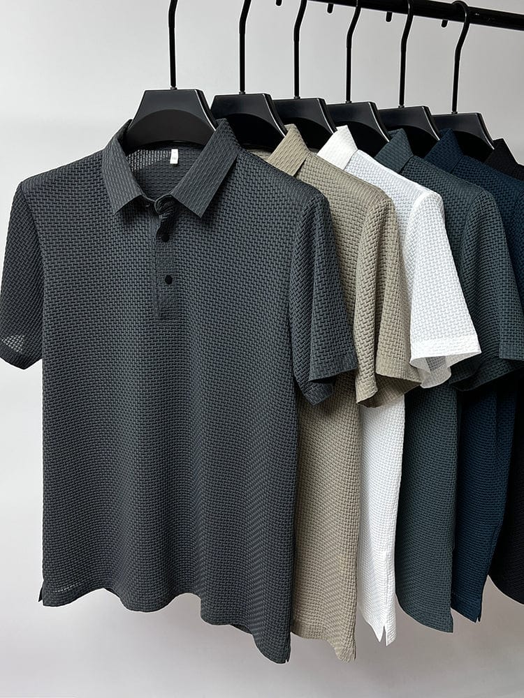 Parker | Koszulka Polo na Guziki