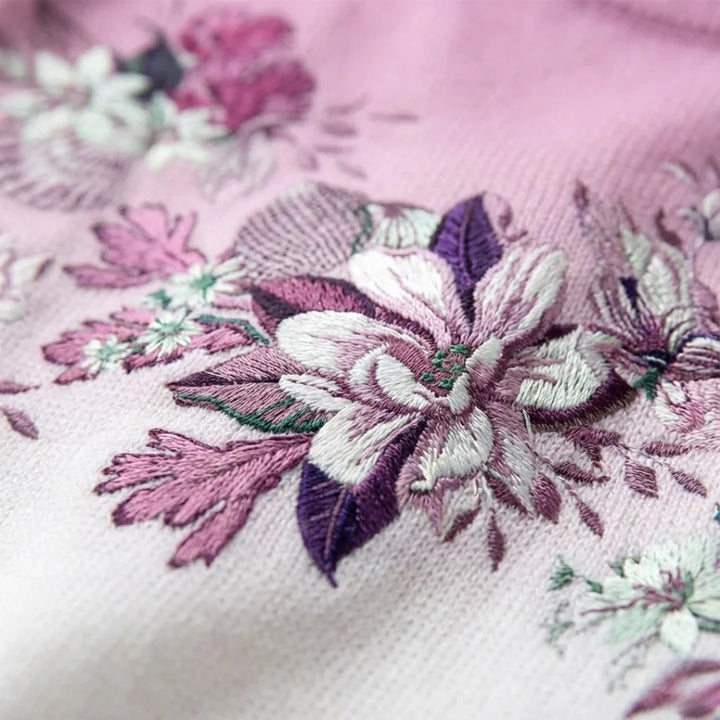 Alba™ | Sweter w kwiaty z golfem