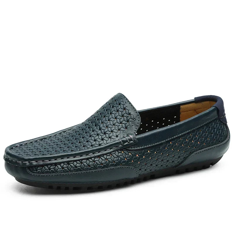 Hutton | Skórzane Mokasyny Premium
