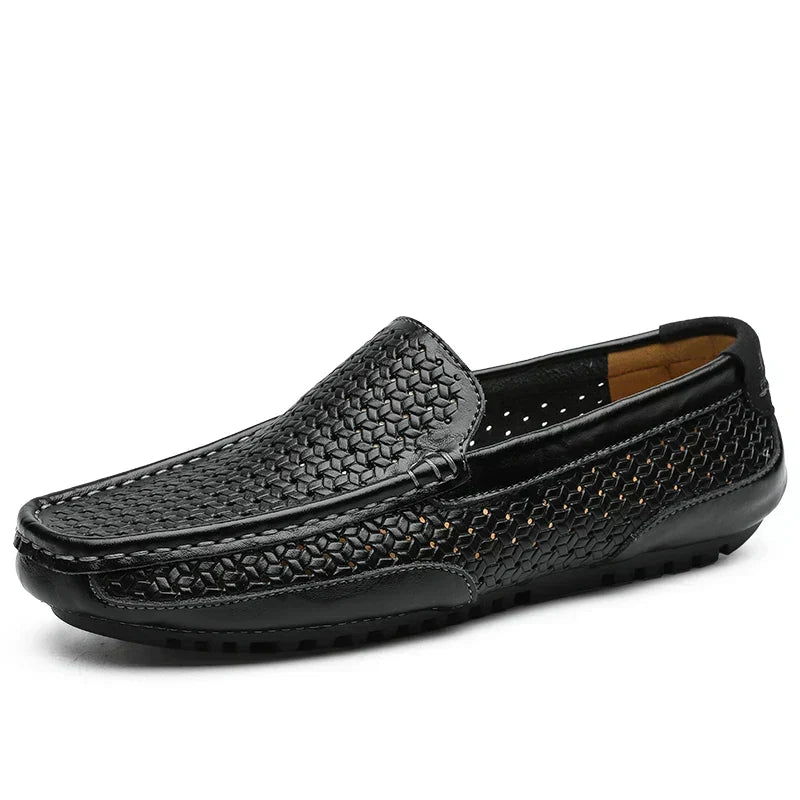 Hutton | Skórzane Mokasyny Premium