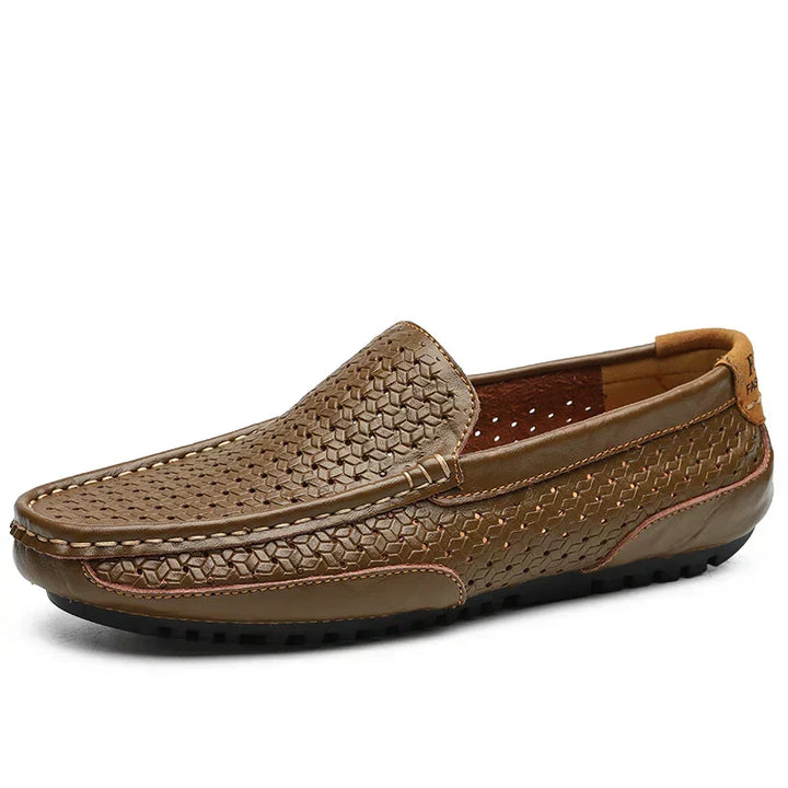 Hutton | Skórzane Mokasyny Premium