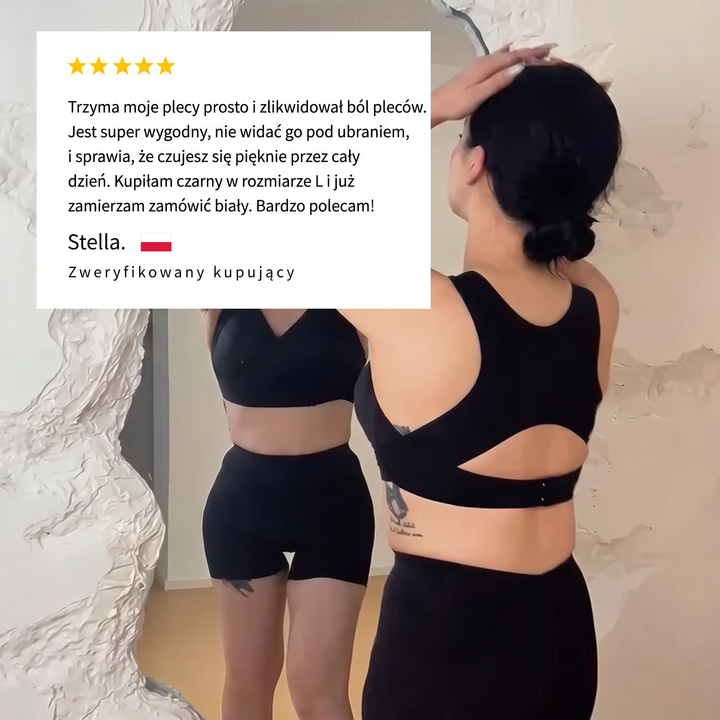 PostureElegance™ – Wspierający biustonosz bez fiszbin z zapięciem z przodu
