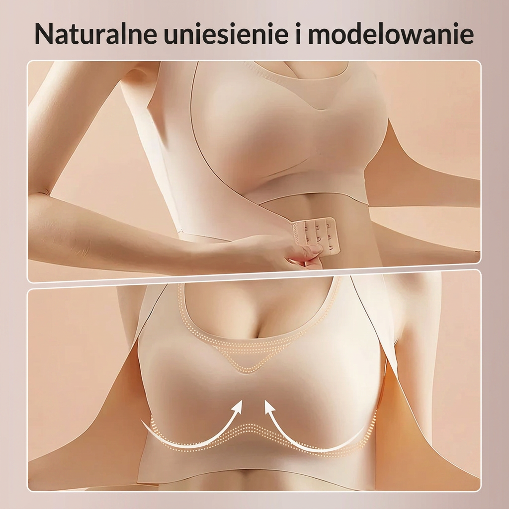 PostureElegance™ – Wspierający biustonosz bez fiszbin z zapięciem z przodu