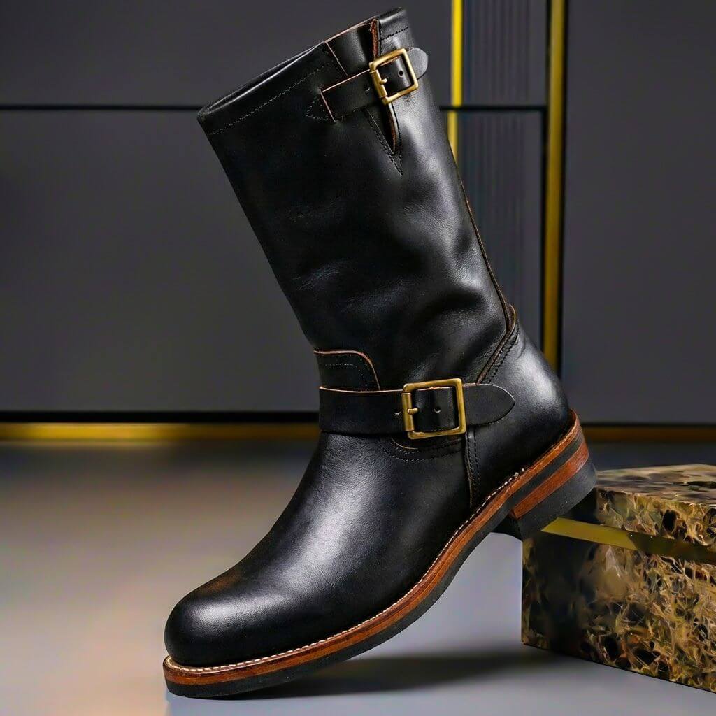 Bancroft | Vintage Skórzane Buty