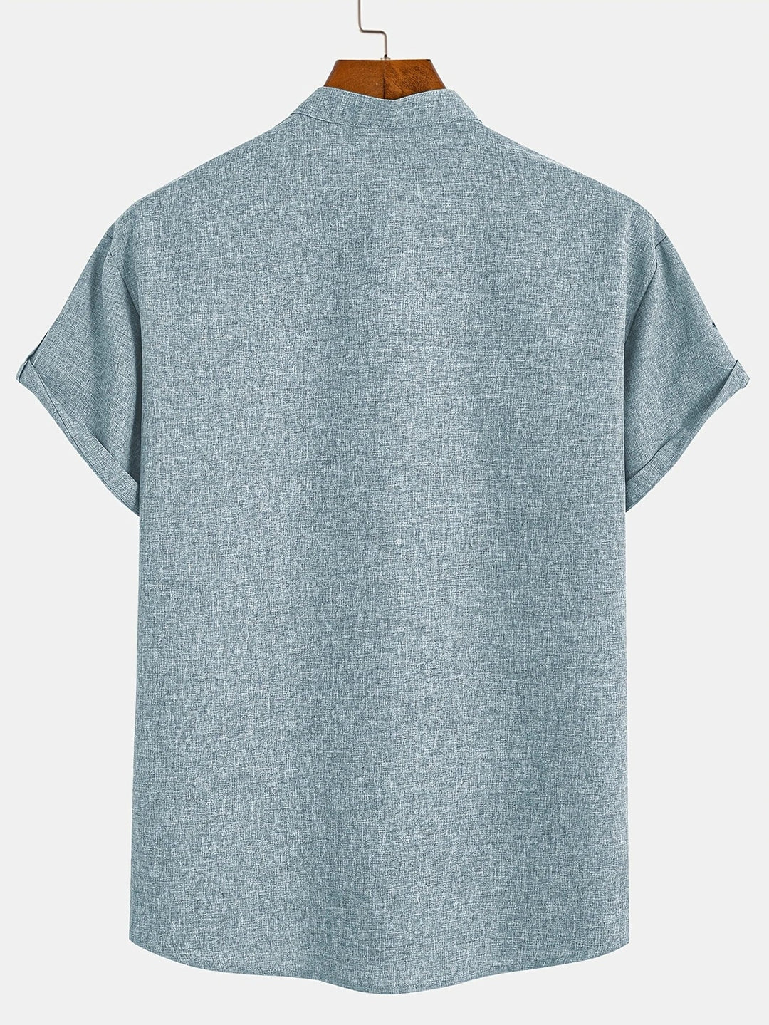 Leblanc™ | Elegancka koszula z krótkim rękawem i stójką