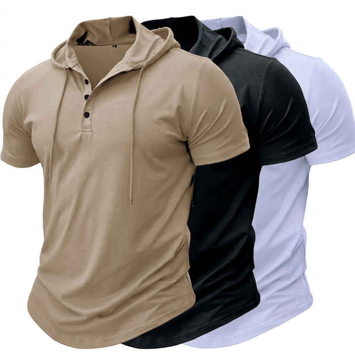 André | Koszulka Henley z Kapturem