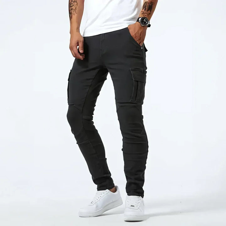 ELARA | jeansy cargo premium